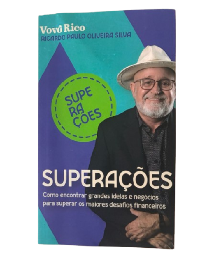 Capa do livro Superações — Ricardo Paulo Oliveira Silva
